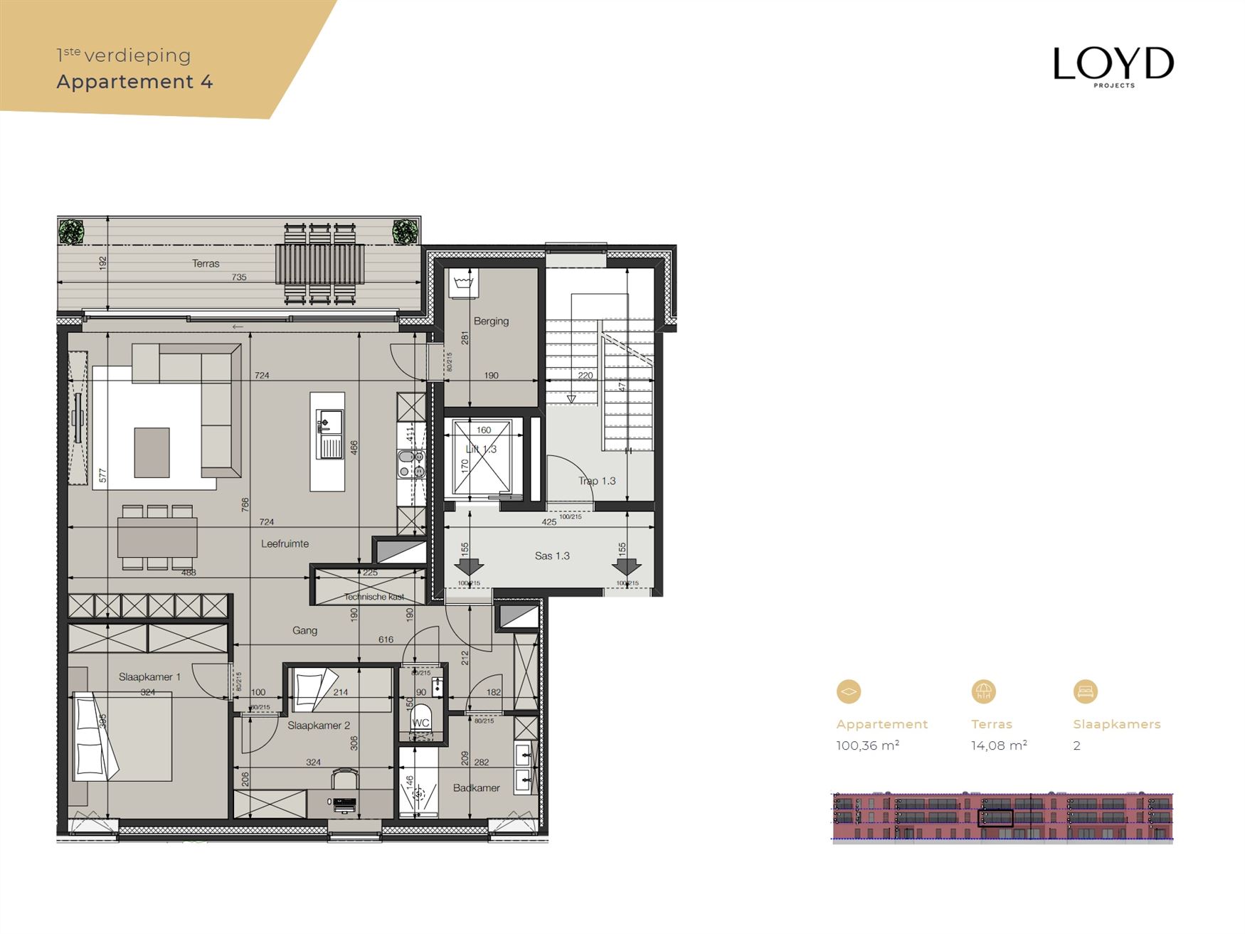 <p>Op zoek naar een ruim, nieuw appartement? In De Baarlekorf staat Residentie 'Sophora' garant voor alle comfort. Je beschikt over 2 slaapkam...